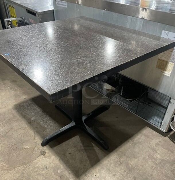 Veneer Wood Top Dining Table! - Image 2 of 6