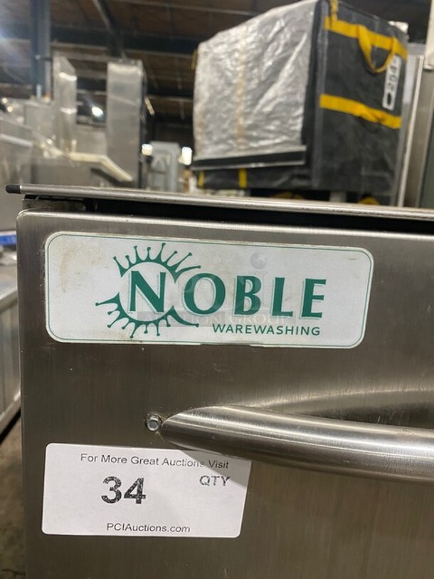 Noble Commercial Undercounter Dishwasher! All Stainless Steel! Model: WAREFORCEUH30 SN:20J388728 208V 1PH - Image 8 of 11