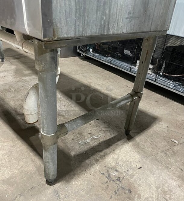 Eagle Group Stainless Steel 3 Compartment Sink With 2 Drain Boards! With Facet And Handle! - Image 8 of 10