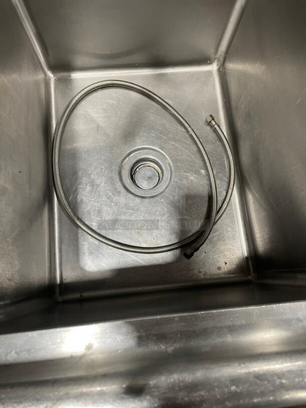 Elkay Stainless Steel Prep Sink With Faucet and Handles! - Image 6 of 9