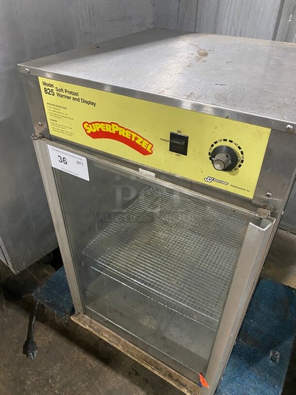 Commercial Electric Countertop Pretzel Warmer And Display Case! MODEL 825 - Image 5 of 9