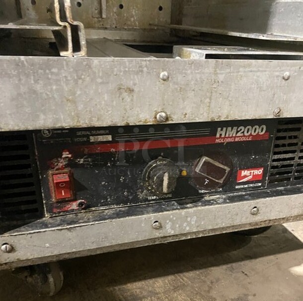 Metro Metal Commercial Heated Holding Cabinet on Commercial Casters! Model HM2000  - Image 6 of 11