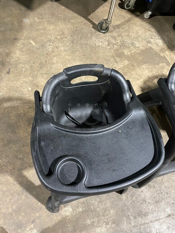Poly Black High Chair! 3x Your Bid! - Image 5 of 8