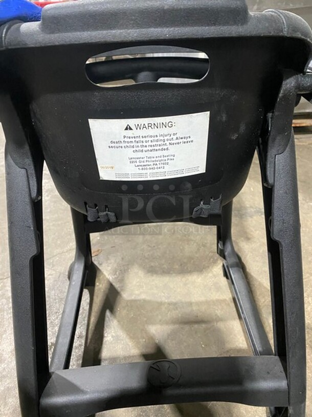 Poly Black High Chair! 3x Your Bid! - Image 7 of 8
