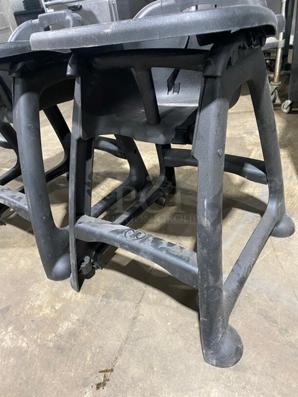 Poly Black High Chair! 3x Your Bid! - Image 8 of 8