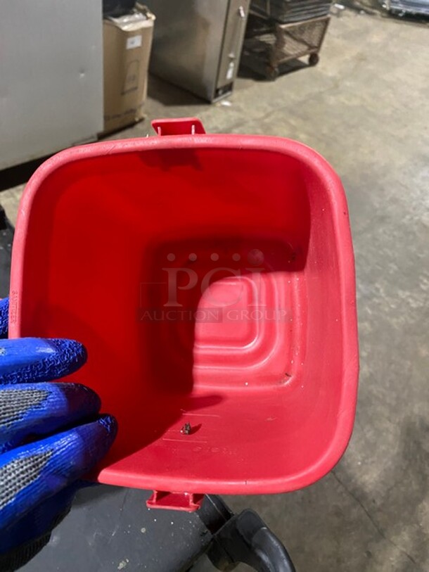 Red Sanitary Buckets! 4x Your Bid! - Image 4 of 8
