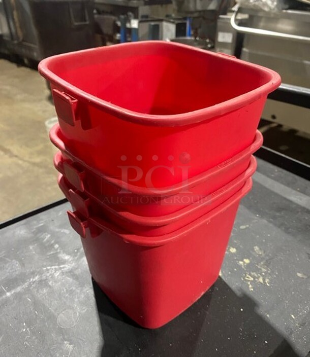 Red Sanitary Buckets! 4x Your Bid! - Image 8 of 8
