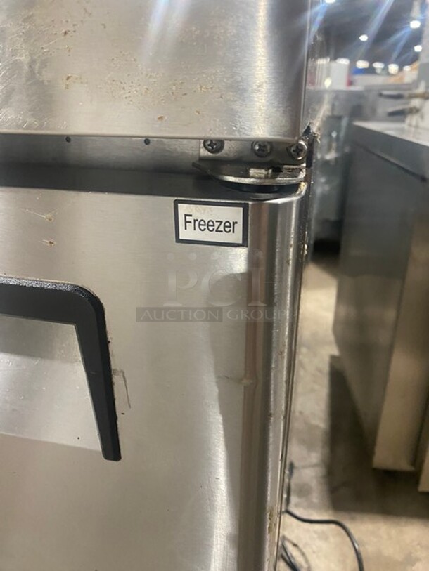 LATE MODEL! 2021 Atosa Commercial 2 Door Lowboy/Worktop Freezer! All Stainless Steel! Working When Removed! Model: MGF36FGR SN: MGF36FGRAUS100321082600C40005 115V 1PH - Image 9 of 11