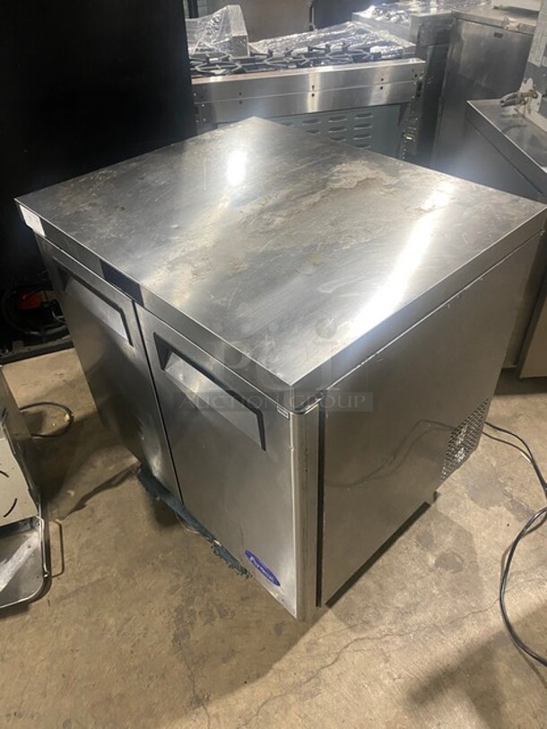 LATE MODEL! 2021 Atosa Commercial 2 Door Lowboy/Worktop Freezer! All Stainless Steel! Working When Removed! Model: MGF36FGR SN: MGF36FGRAUS100321082600C40005 115V 1PH - Image 11 of 11