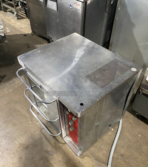 Blodgett Stainless Steel Commercial Electric Powered Half Size Convection Oven w/ View Through Door and Metal Oven Racks! MODEL CTB1 208/230V 1PH  - Image 10 of 10