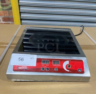 Avantco Stainless Steel Countertop Electric Powered Single Burner Induction Range! MODEL 1771C1800 120V