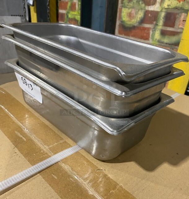 Stainless Steel Steam Table Pans! 3x Your Bid! - Image 2 of 7