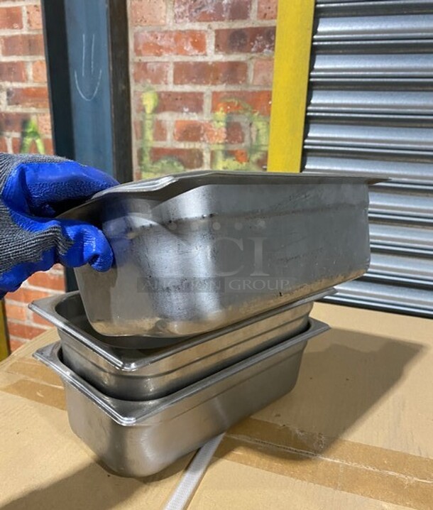 Stainless Steel Steam Table Pans! 3x Your Bid! - Image 4 of 7