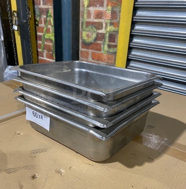 Stainless Steel Steam Table Pan, Perforated Pan! 4x Your Bid! - Image 2 of 10