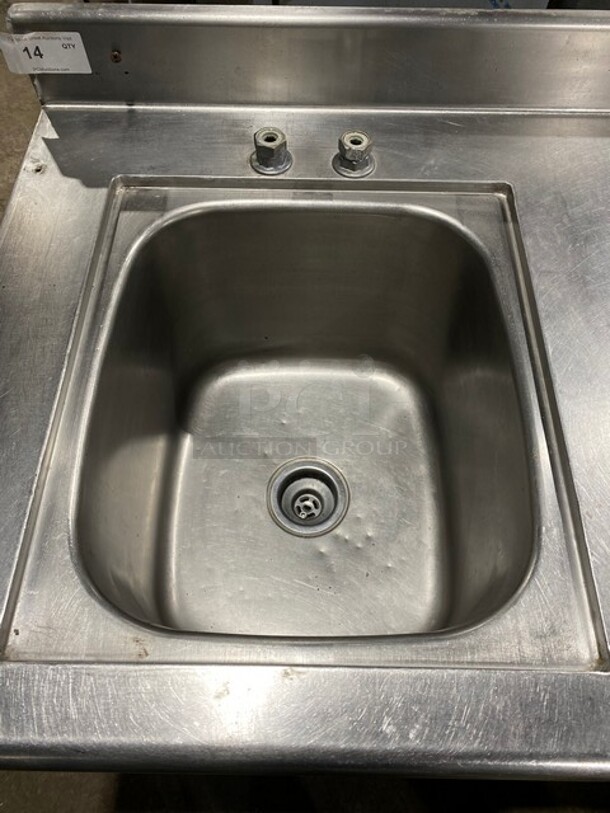 Eagle Stainless Steel Worktable With Build In Prep Sink! - Image 5 of 9