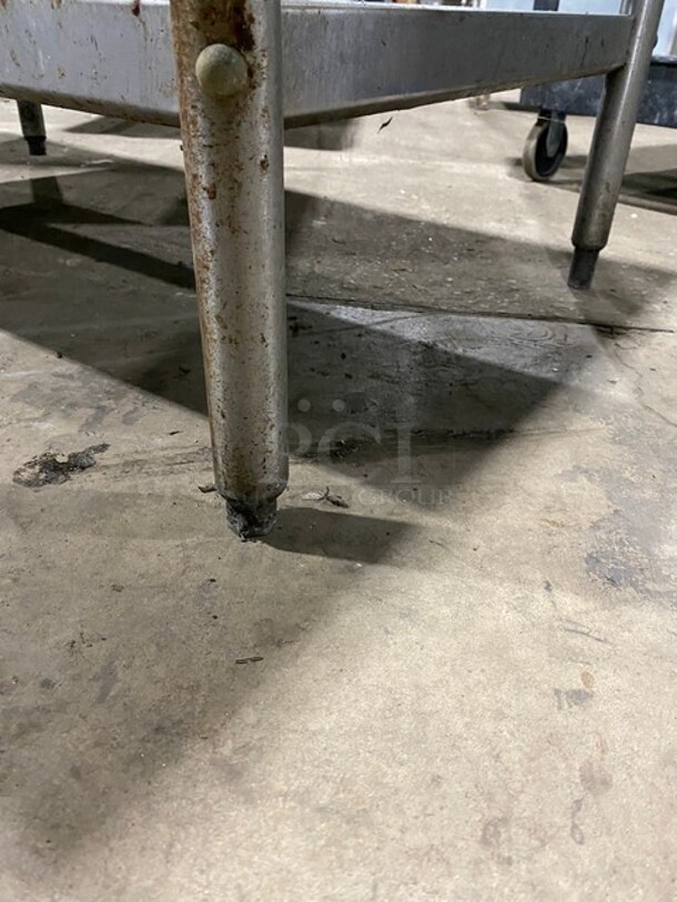 Eagle Stainless Steel Worktable With Build In Prep Sink! - Image 7 of 9