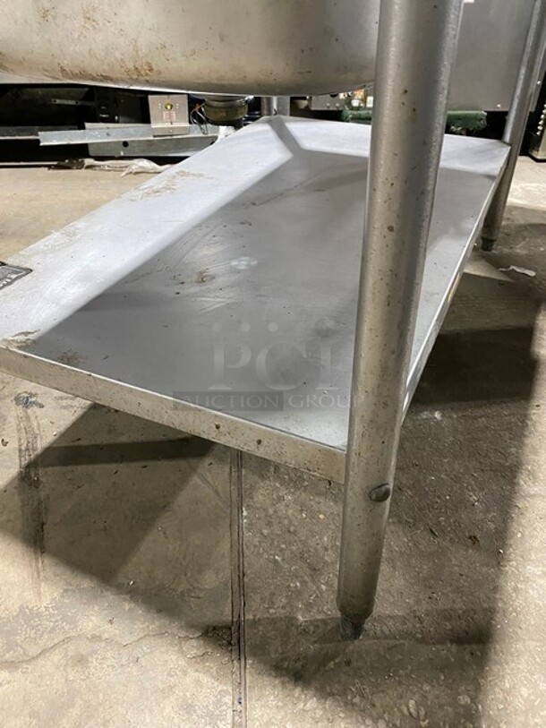 Eagle Stainless Steel Worktable With Build In Prep Sink! - Image 9 of 9