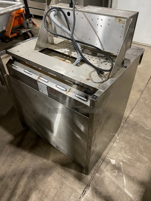 Crisp N Hold Fry Warmer Dump Station! Working When Removed! MODEL LF26SNCA SN: FSGK382836X 208-240V  - Image 3 of 10