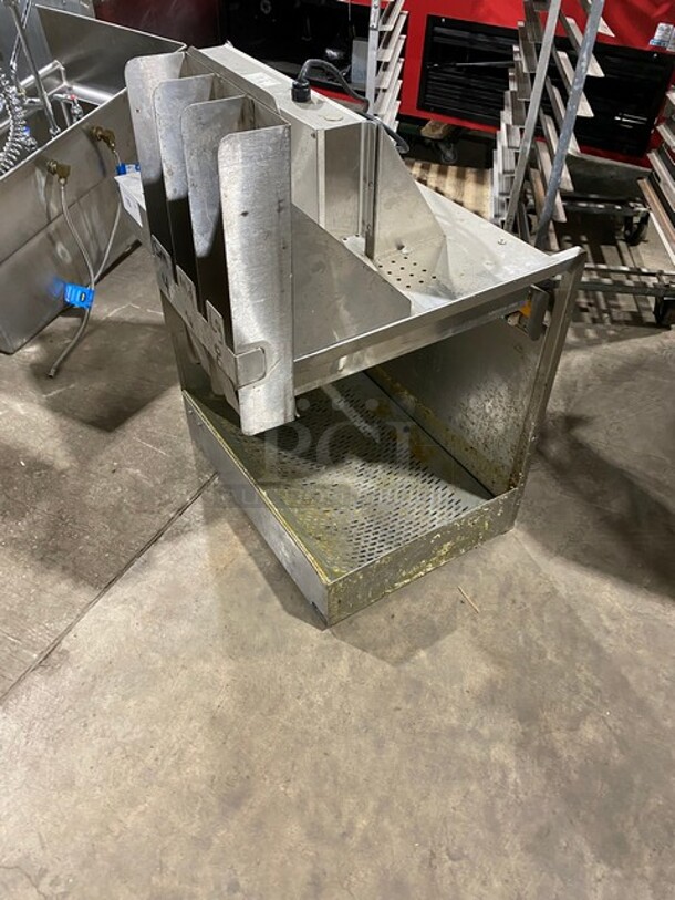 Crisp N Hold Fry Warmer Dump Station! Working When Removed! MODEL LF26SNCA SN: FSGK382836X 208-240V  - Image 4 of 10