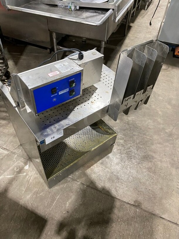 Crisp N Hold Fry Warmer Dump Station! Working When Removed! MODEL LF26SNCA SN: FSGK382836X 208-240V  - Image 10 of 10