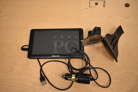 Aonerex GPS w/ Car Charger and Mount. (front room)