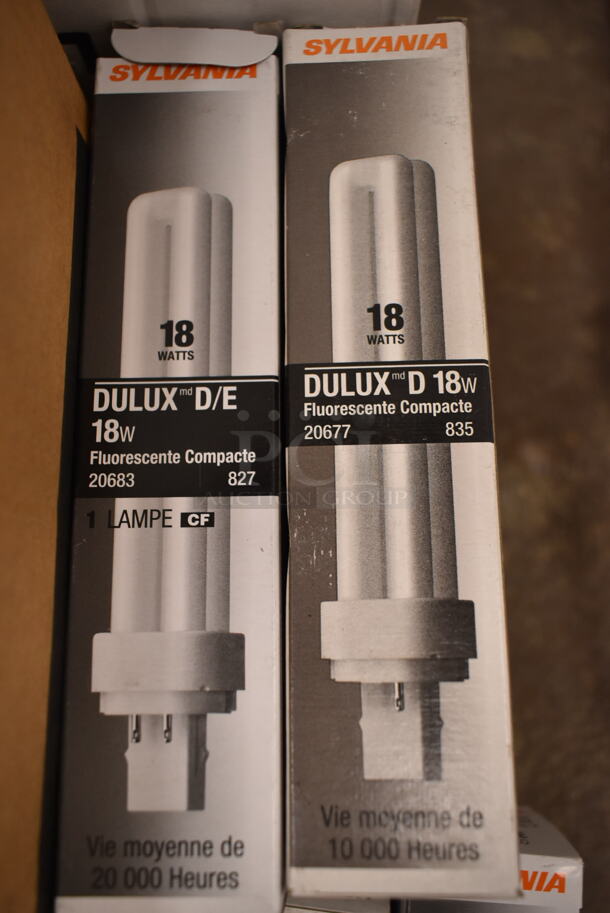 Lot of 15 Sylvania Dulux Light Bulb Including D, D/E. (front room) - Image 1 of 2