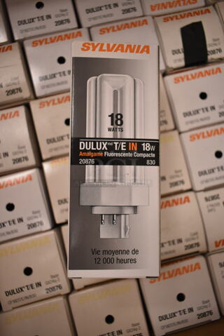 Lot of 10 Sylvania Dulux Light Bulb Including T/E IN. (front room)