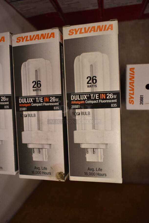 Lot of 13 Sylvania Dulux T/E IN 26w Light Bulbs. (front room) - Image 1 of 2