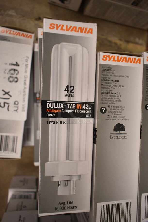 Lot of 15 Various Light Bulbs Including Sylvania Dulux T/E IN. (front room) - Image 1 of 2