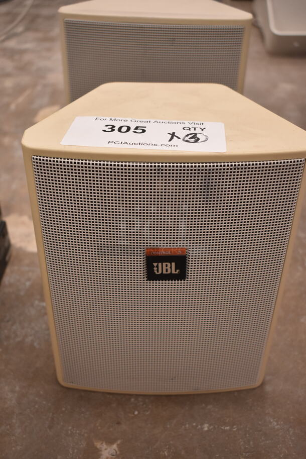 3 JBL Control 25 Speaker. 3 Times Your Bid! (front room) - Image 1 of 6