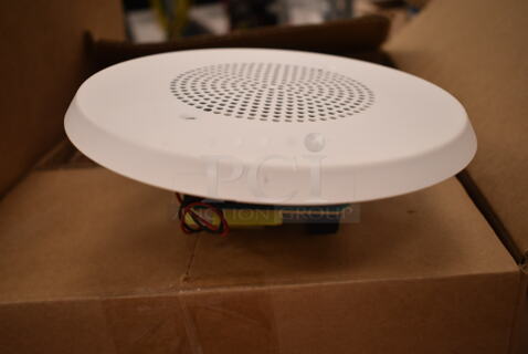 Box of 8 Siemens SETCW Ceiling Speakers. (front room)