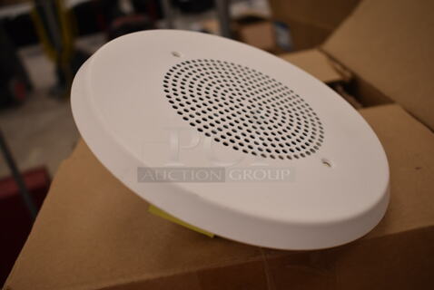 Box of 10 Siemens SPCWL=BP10 Ceiling Speakers. (front room)