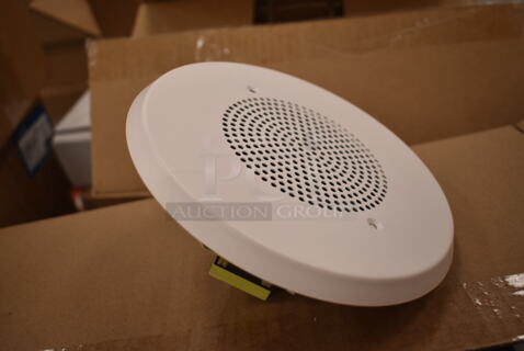 Box of 10 System Sensor SPCWL-BP10 Ceiling Speakers. (front room)