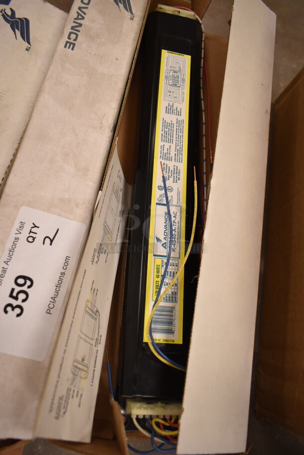 Lot of 2 Advance R4S40ATPAC Ballasts. (front room) - Image 1 of 4