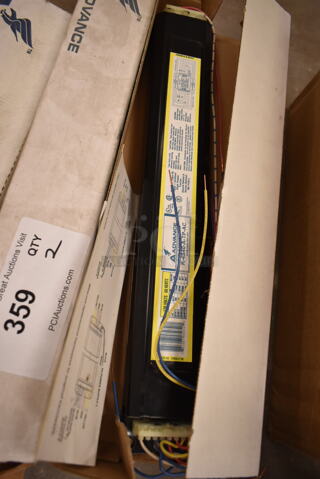 Lot of 2 Advance R4S40ATPAC Ballasts. (front room)