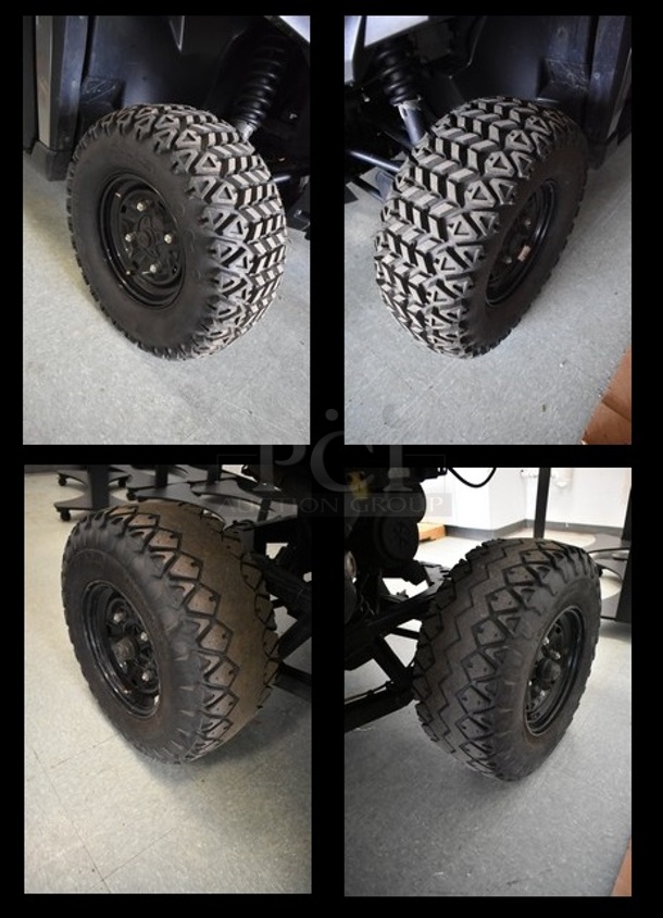 Polaris Brutus Diesel HD PTO Utility Vehicle w/ Brush Attachment and Auger Attachment. Odometer Reads 6,151 Miles.  - Image 2 of 12