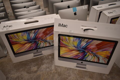 2 Apple A1419 27" iMac Desktop All In One Computers. 100-240 Volts, 1 Phase. 2 Times Your Bid! (front room)