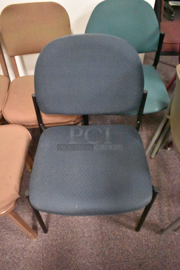 11 Various Chairs Including Maroon and Gray. 11 Times Your Bid! (back room) - Image 3 of 8