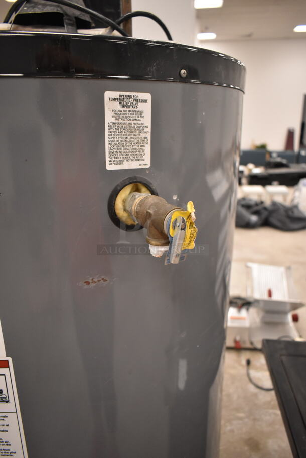 Rheem GPV75-75E Natural Gas Powered Water Heater. 75,000 BTU. (front room) - Image 4 of 7