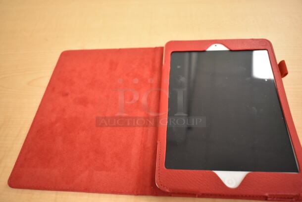 3 Apple A1432 7.9" iPad w/ Red Case. 3 Times Your Bid! (front room) - Image 9 of 12