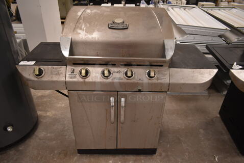 Char-Broil 463268008 Stainless Steel Propane Powered Grill w/ Left Side Burner. (front room)