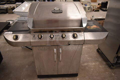 Char-Broil 463268008 Stainless Steel Propane Powered Grill w/ Left Side Burner. (front room)