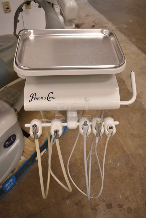 Pelton & Crane SP 30 Dental Exam Chair w/ Pedal and Over Head Light. (front room) - Image 4 of 12