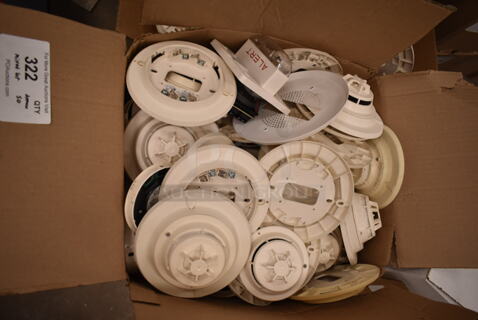 ALL ONE MONEY! Lot of Approximately 50 Pieces to Fire Alarms / Strobes / Speakers. (front room)