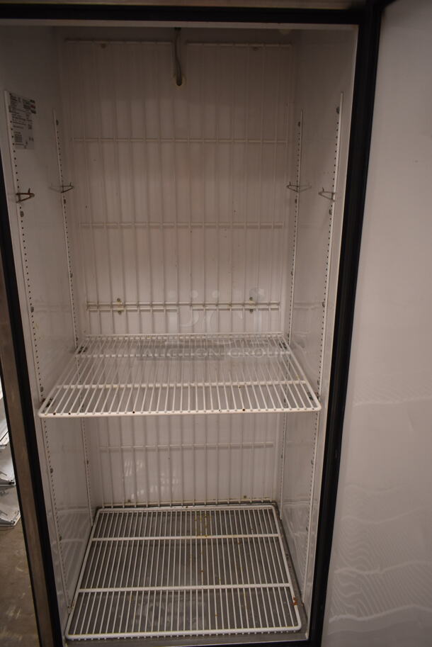 True T-19F Stainless Steel Commercial Single Door Reach In Freezer w/ Poly Coated Rack on Commercial Casters. 115 Volts, 1 Phase. (front room) - Image 4 of 5