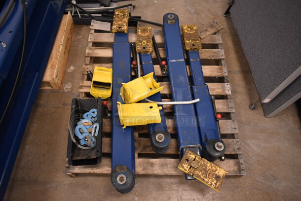 Rotary SPOA88 Metal 7,000 Pound Capacity Lift w/ Extra Parts. 208-230 Volts, 1 Phase. BUYER MUST REMOVE: Bring Tools and Manpower Needed To Remove This Item. (front room) - Image 2 of 12