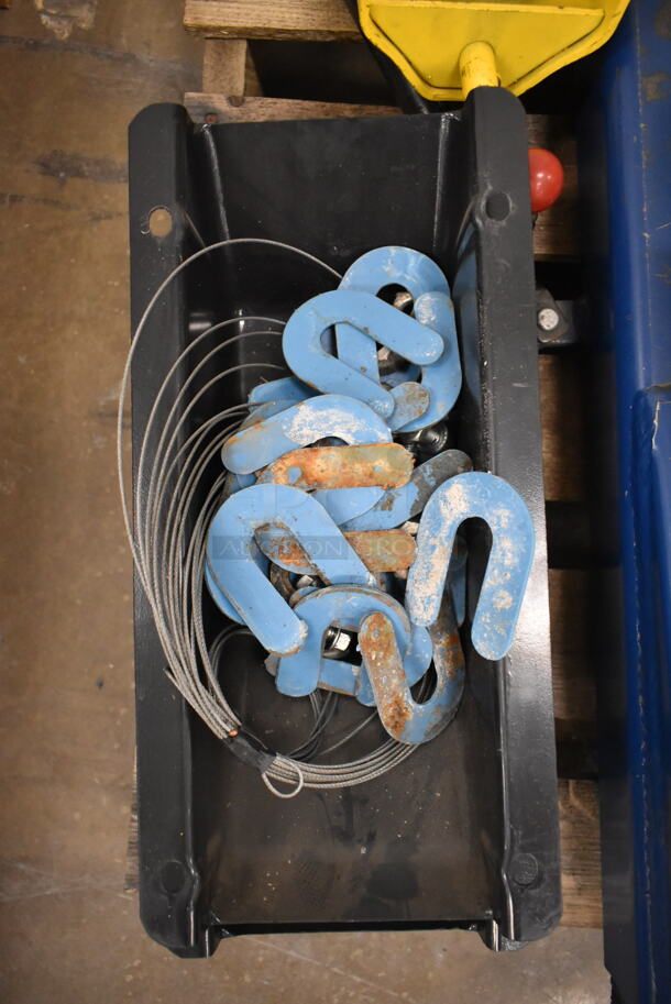 Rotary SPOA88 Metal 7,000 Pound Capacity Lift w/ Extra Parts. 208-230 Volts, 1 Phase. BUYER MUST REMOVE: Bring Tools and Manpower Needed To Remove This Item. (front room) - Image 4 of 12