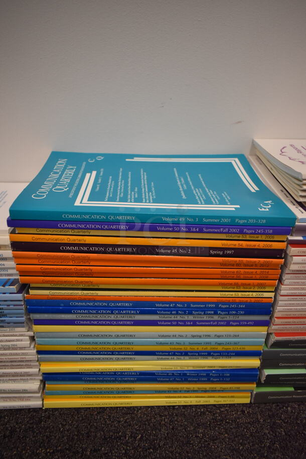 ALL ONE MONEY! Lot of 205 Various Books Including American Literature, Science and Philosophy in the West, Twentieth Century Writing, Copyright Handbook. BUYER MUST REMOVE: Bring Tools and Manpower Needed To Remove This Item. (back room) - Image 7 of 8
