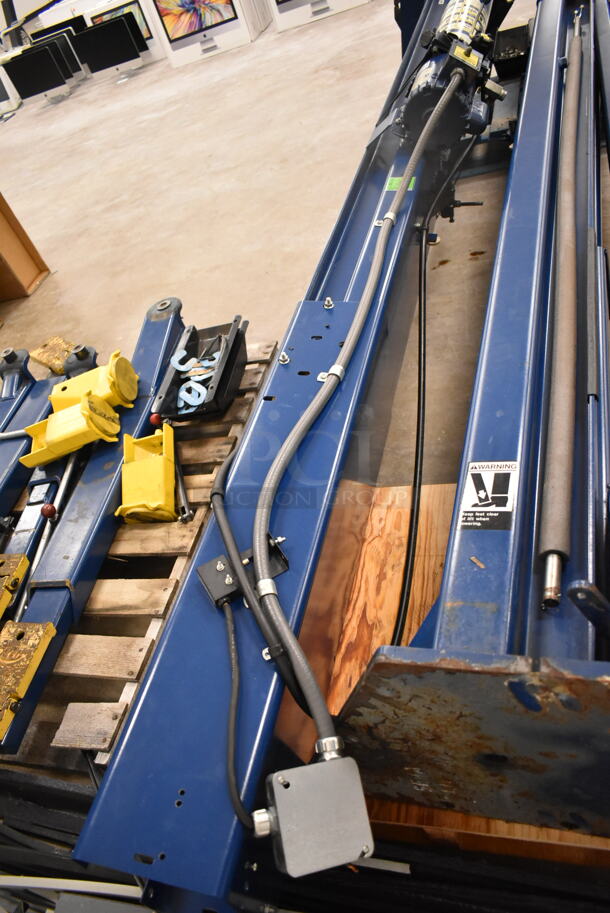 Rotary SPOA88 Metal 7,000 Pound Capacity Lift w/ Extra Parts. 208-230 Volts, 1 Phase. BUYER MUST REMOVE: Bring Tools and Manpower Needed To Remove This Item. (front room) - Image 8 of 12