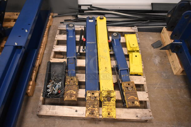 Rotary SPOA88 Metal 7,000 Pound Capacity Lift w/ Extra Parts. 208-230 Volts, 1 Phase. BUYER MUST REMOVE: Bring Tools and Manpower Needed To Remove This Item. (front room) - Image 2 of 12